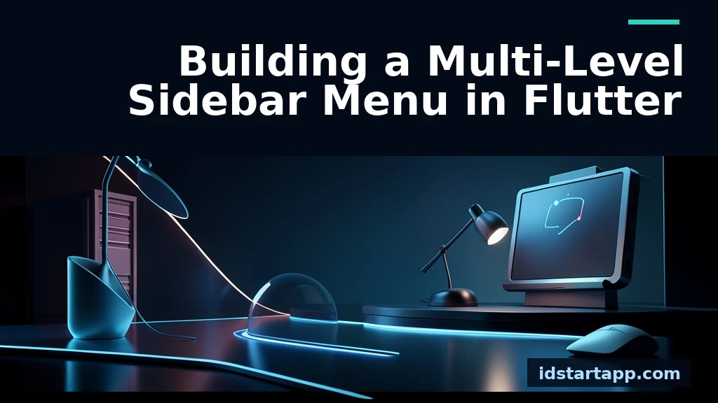 Building a Multi-Level Sidebar Menu in Flutter