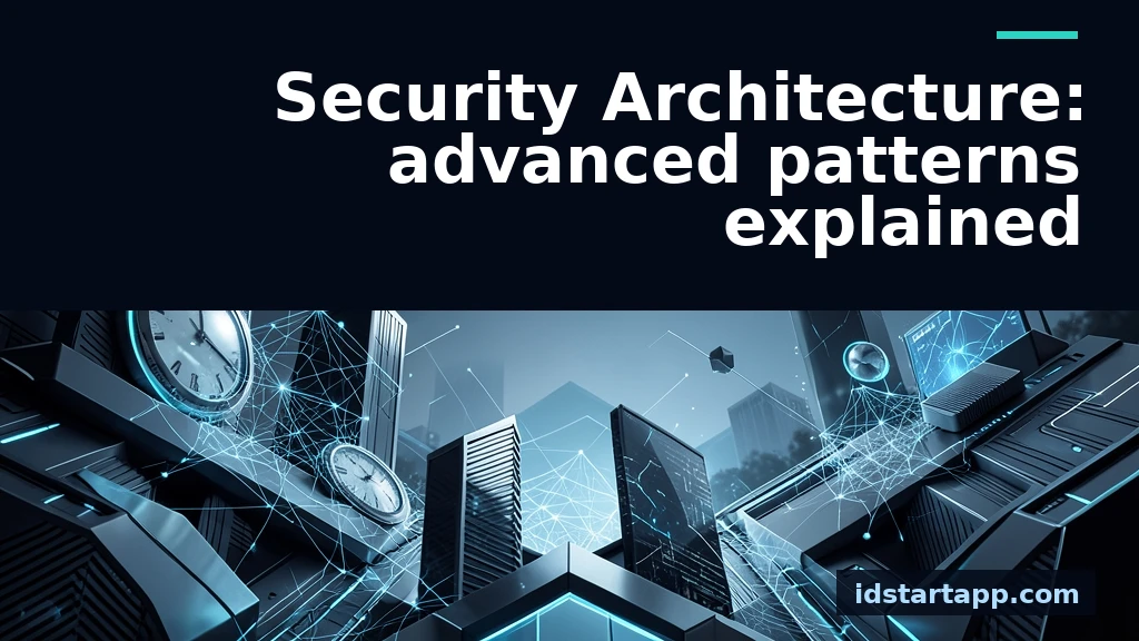 Security Architecture: Advanced Patterns Explained for Pros