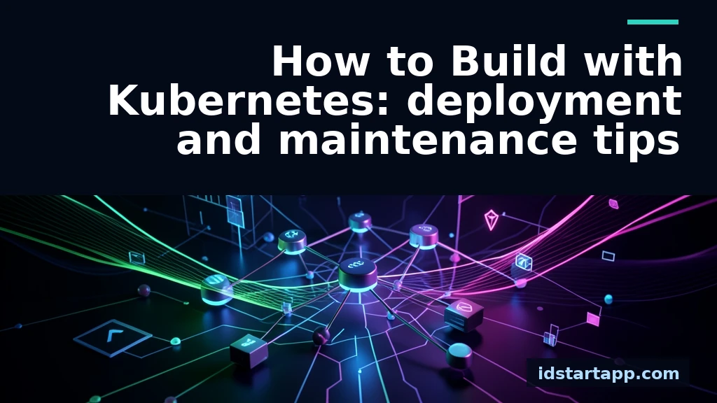 How to Build with Kubernetes: Deployment and Maintenance Tips
