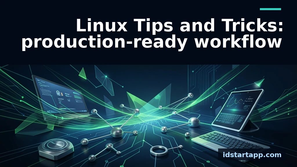 Linux Tips and Tricks: Building a Production Workflow