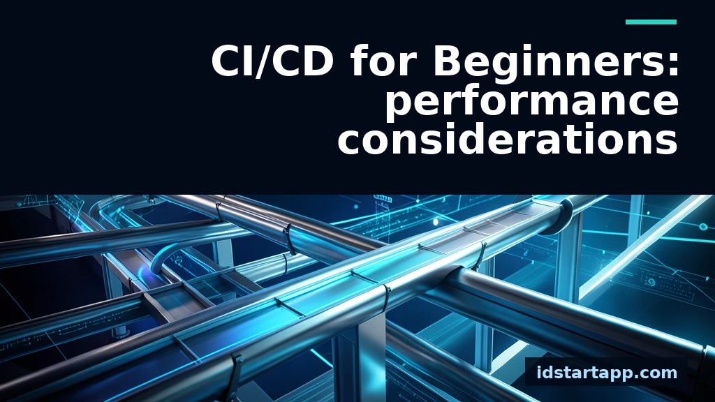 CI/CD for Beginners: Optimizing Pipeline Performance