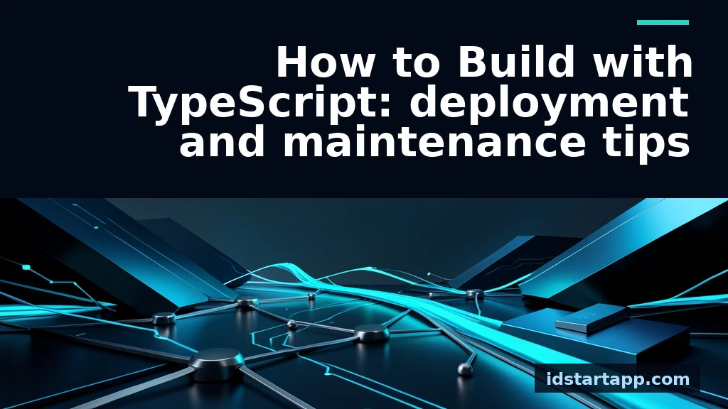 How to Build with TypeScript: Deployment and Maintenance