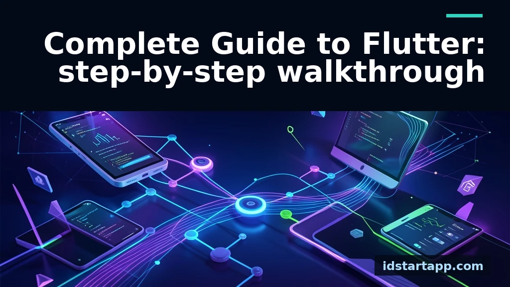 Complete Guide to Flutter: A Step-by-Step Walkthrough