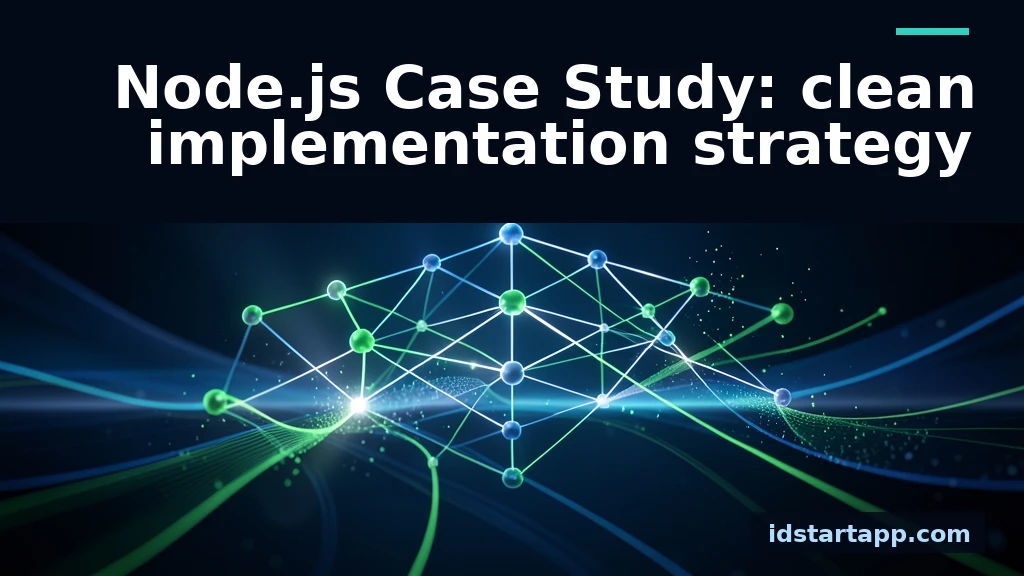 Node.js Case Study: Clean Implementation Strategy