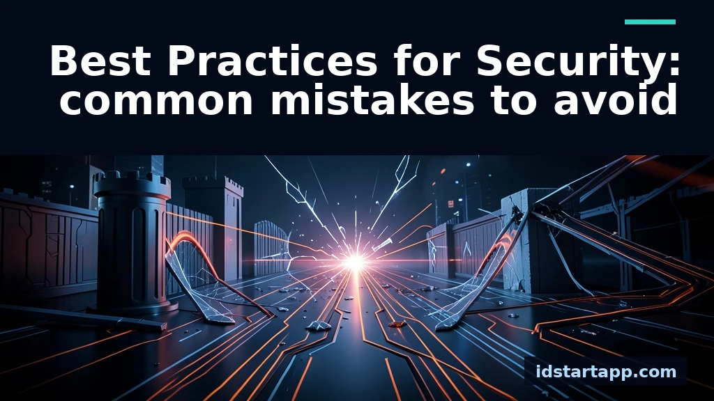 Security Best Practices: Common Mistakes to Avoid