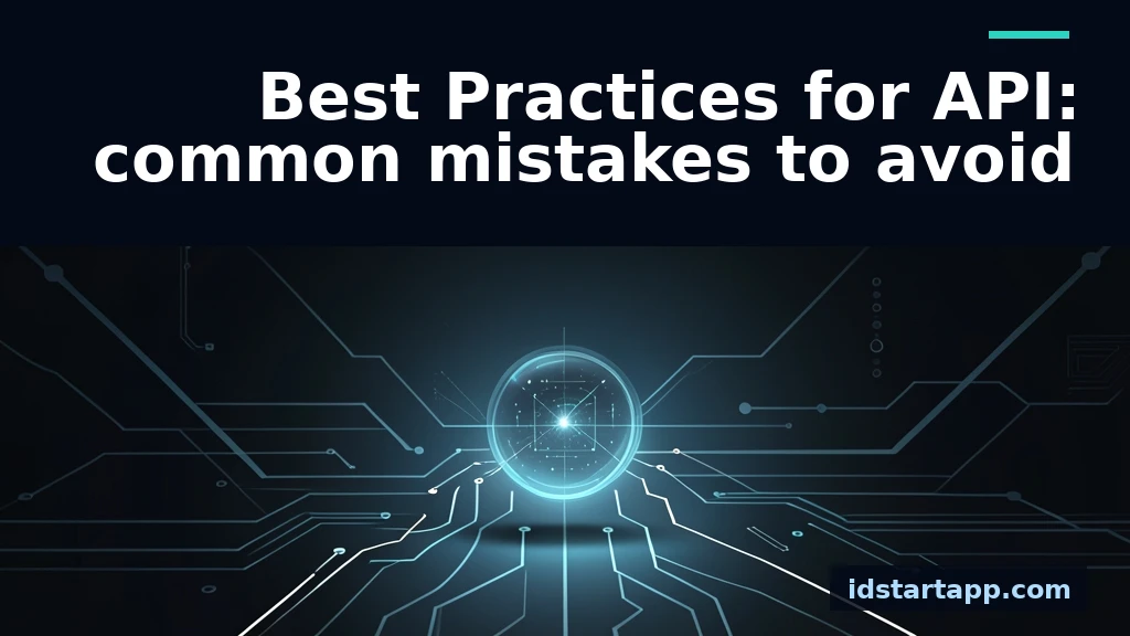 Best Practices for API Design: Common Mistakes to Avoid