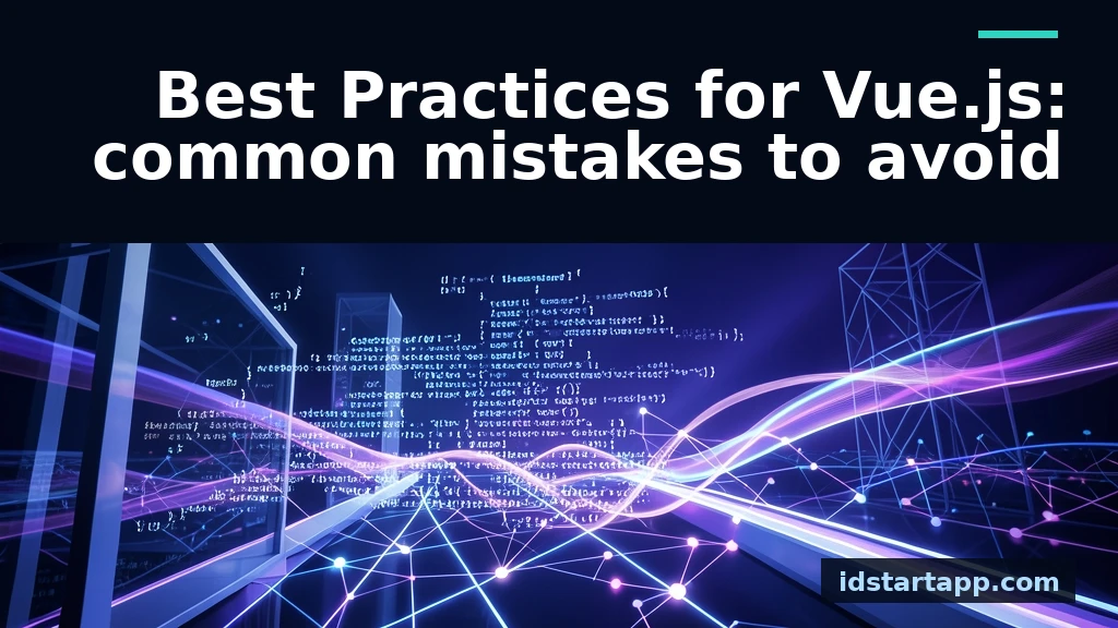 Vue.js Best Practices: Top Common Mistakes to Avoid