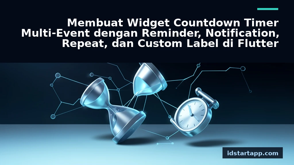 How to Build a Multi-Event Countdown Timer in Flutter