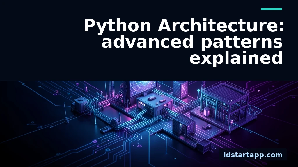 Mastering Python Architecture: Advanced Design Patterns
