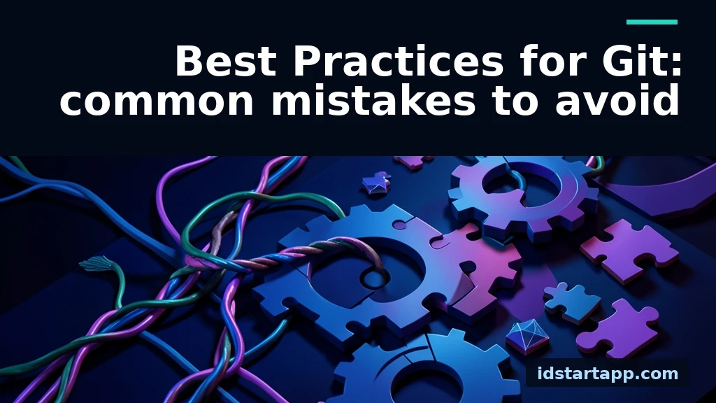 Mastering Git: Best Practices and Common Mistakes to Avoid