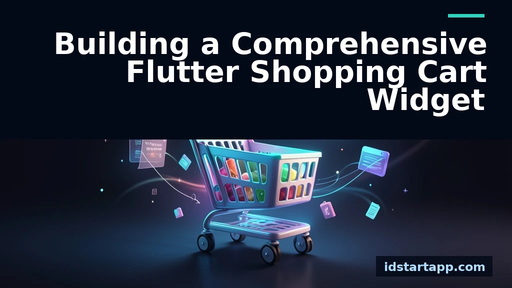 Building a Comprehensive Flutter Shopping Cart Widget