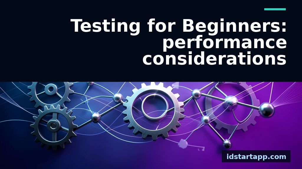 Performance Testing for Beginners: A Practical Guide