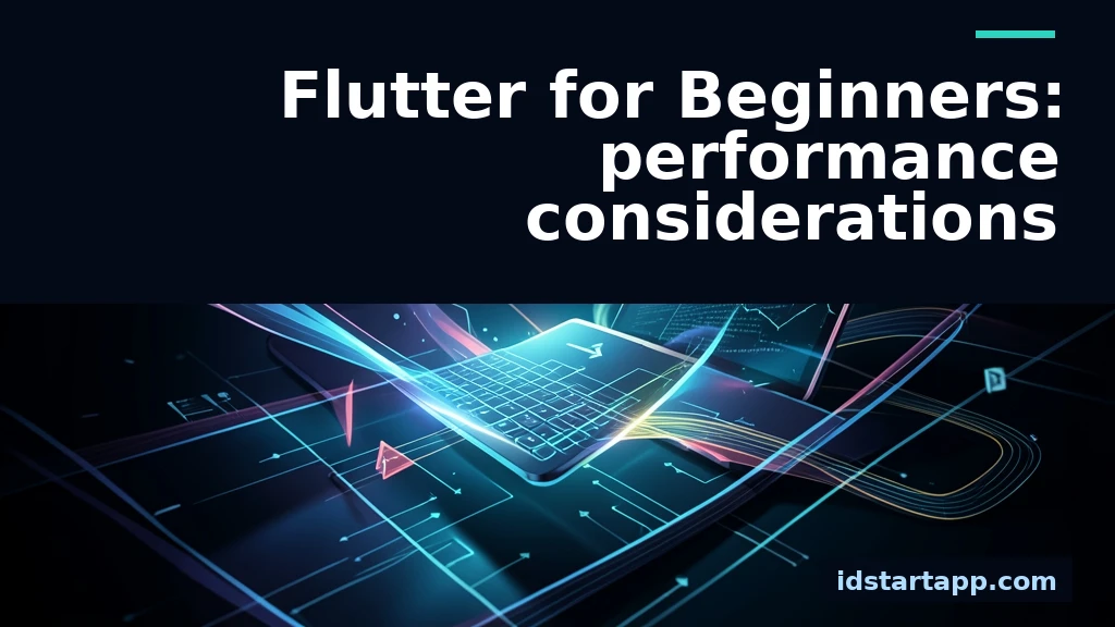 Mastering Flutter Performance: A Guide for Beginners