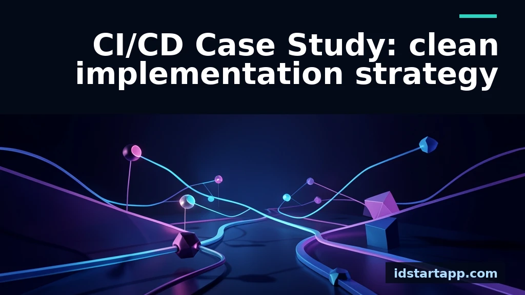 CI/CD Case Study: A Proven Clean Implementation Strategy