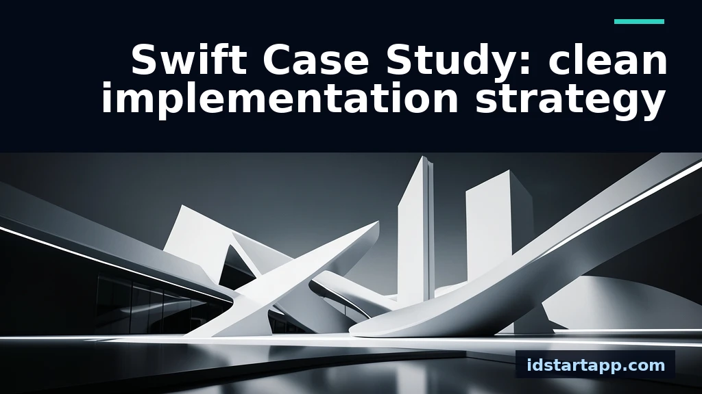 Swift Case Study: Clean Implementation Strategies for Apps