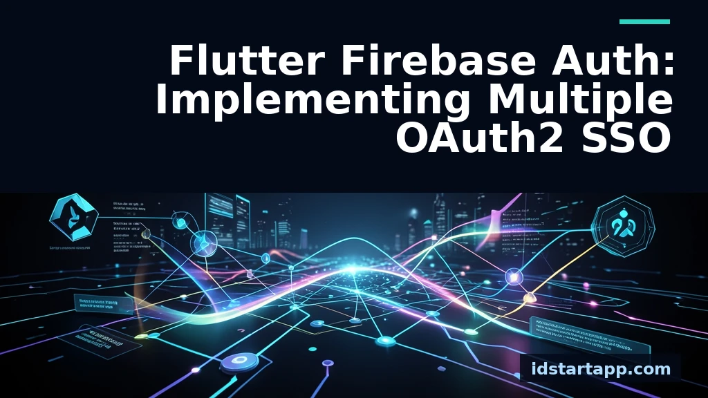 Flutter Firebase Auth: Implementing Multiple OAuth2 SSO