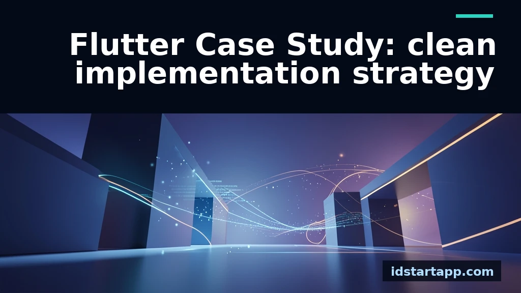 Flutter Clean Architecture: A Proven Implementation Strategy