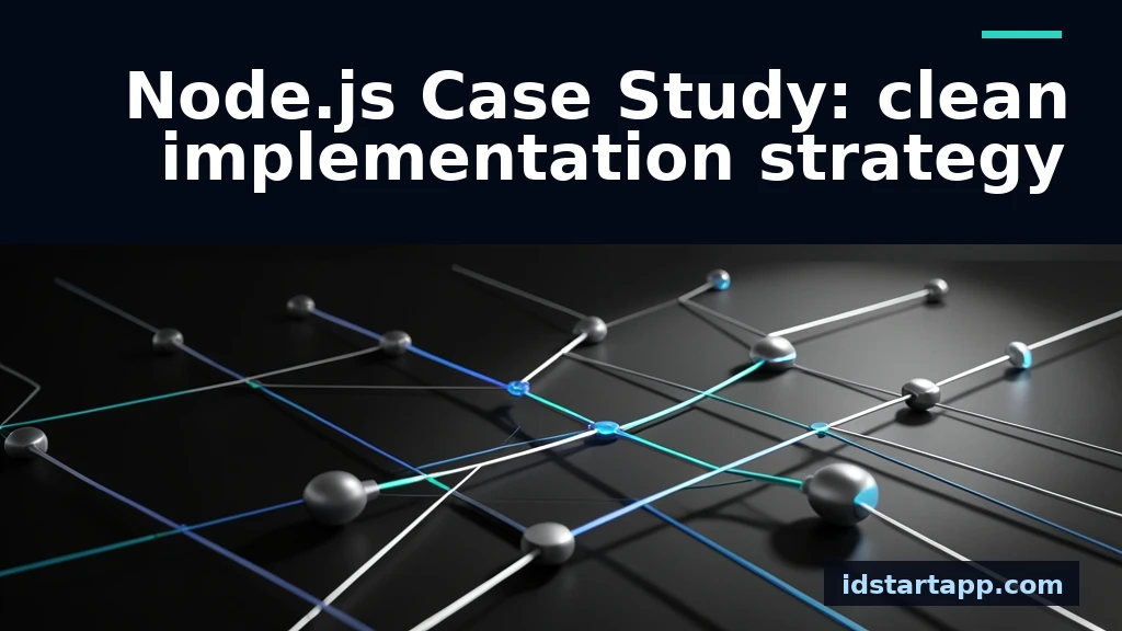 Node.js Case Study: A Clean Implementation Strategy