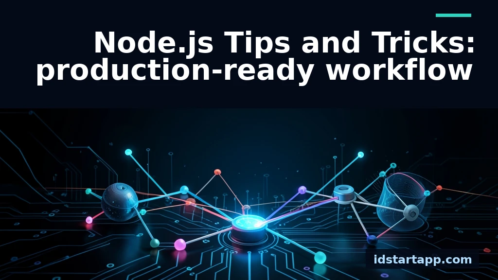 Node.js Production Workflow: Essential Tips and Tricks