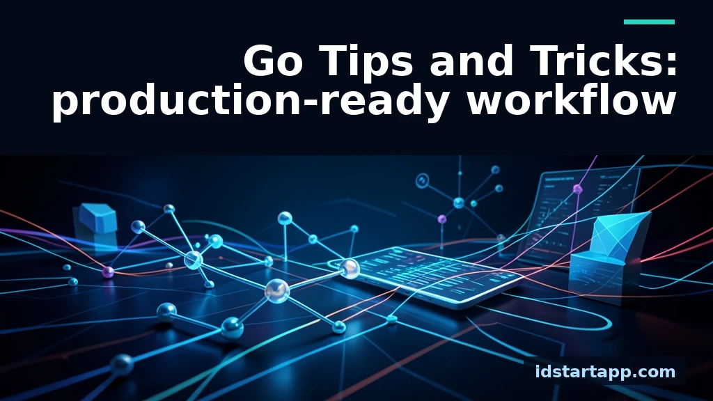 Go Tips and Tricks: Building a Production-Ready Workflow