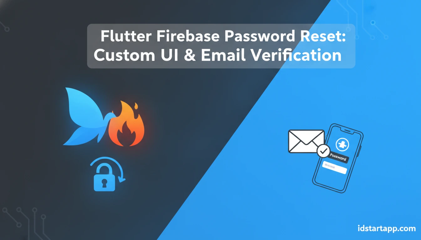 Flutter Firebase Password Reset: Custom UI & Email Verification