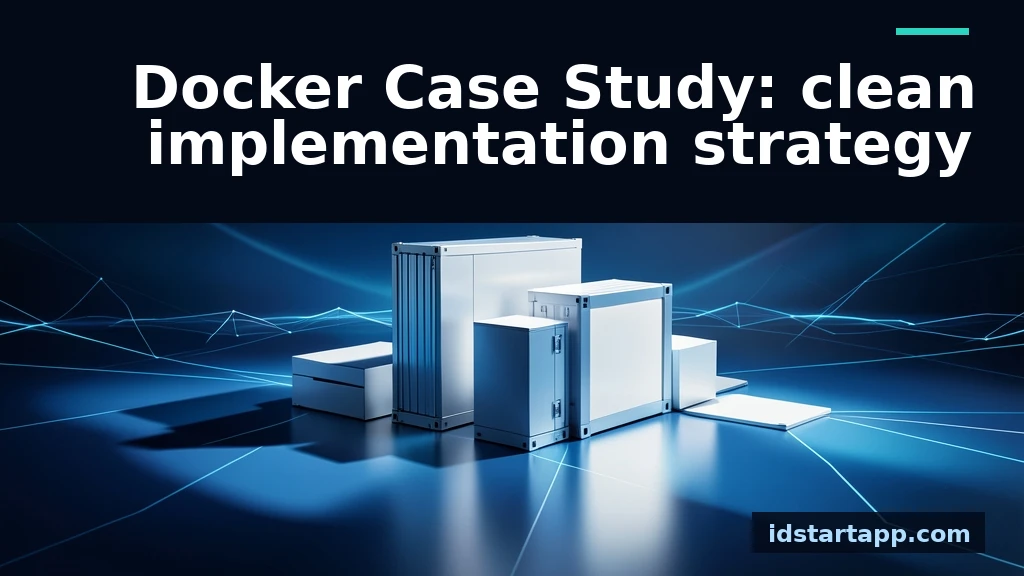 Docker Implementation Strategy: A Clean Case Study Guide