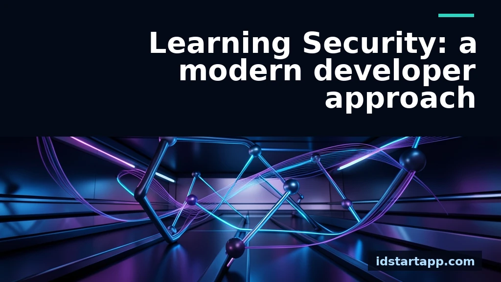 Learning Security: A Modern Developer Approach to Safety