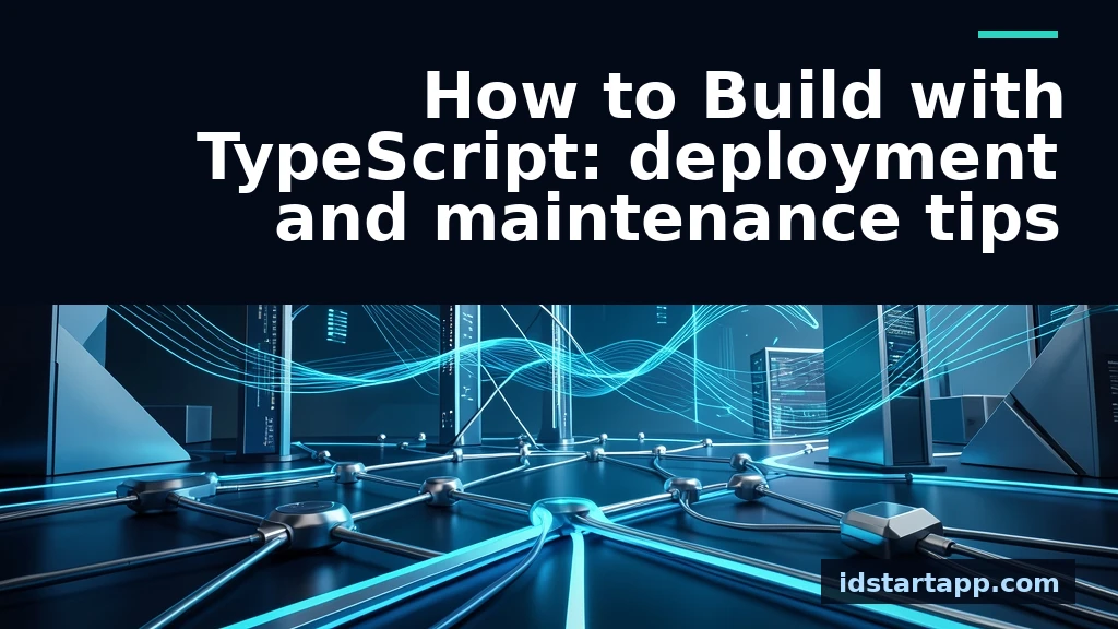 Building with TypeScript: Deployment and Maintenance Tips