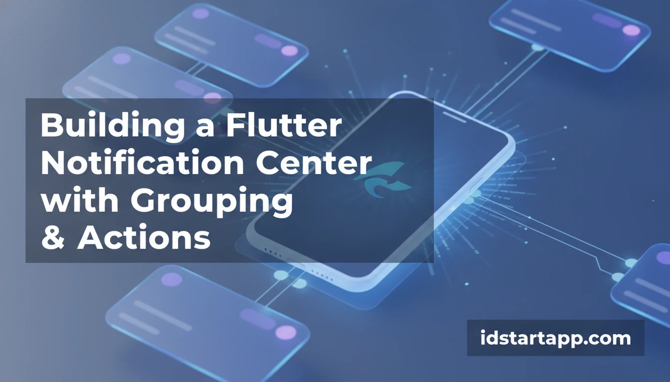 Building a Flutter Notification Center with Grouping & Actions
