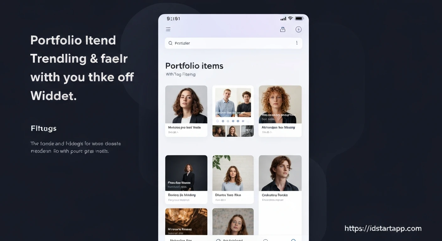 Building a Widget Portfolio Grid with Tag Filters in Flutter